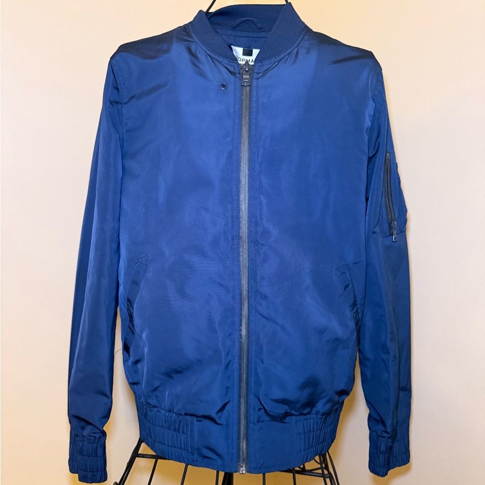 Men’s Blue Bomber Jacket